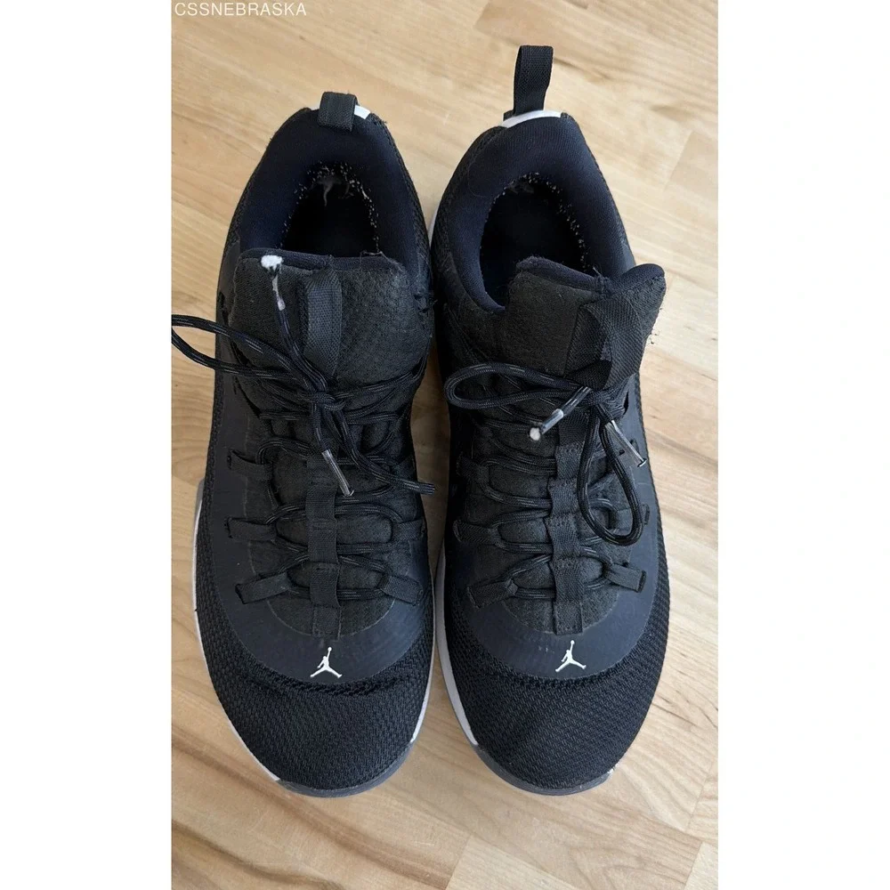 Jordan Ultra Fly‎ 2 Low Black White Basketball Sneakers Men's Size 10.5